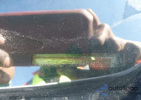 2015 BMW 328I из США, поврежденный, VIN WBA3A5C58FF607426